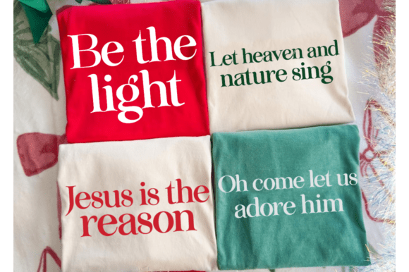 Be the Light Graphics for Faith-Based T-Shirt Designs