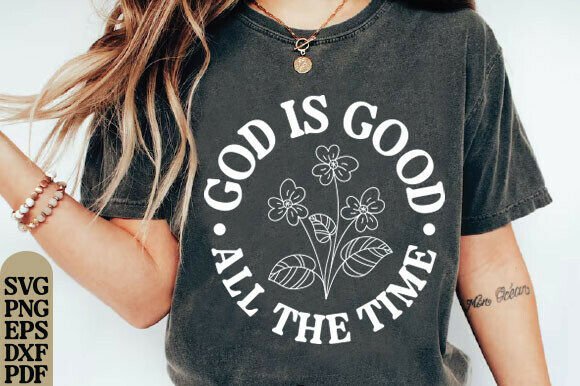 Christian SVG God is Good All the Time: A Designer's Review