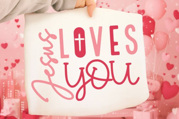 Jesus Loves You SVG: Graphics for T-Shirt Designs