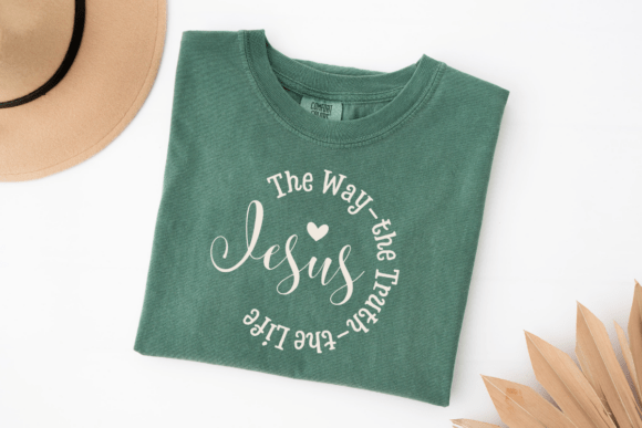 Jesus SVG Graphics for Faith T-Shirt Designs
