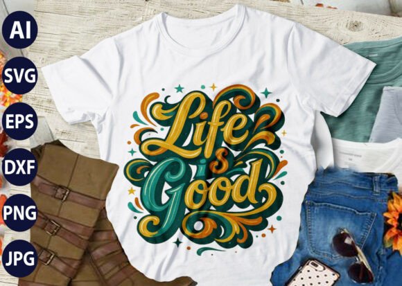Life is Good Christian Sport Tee Design Graphics Review